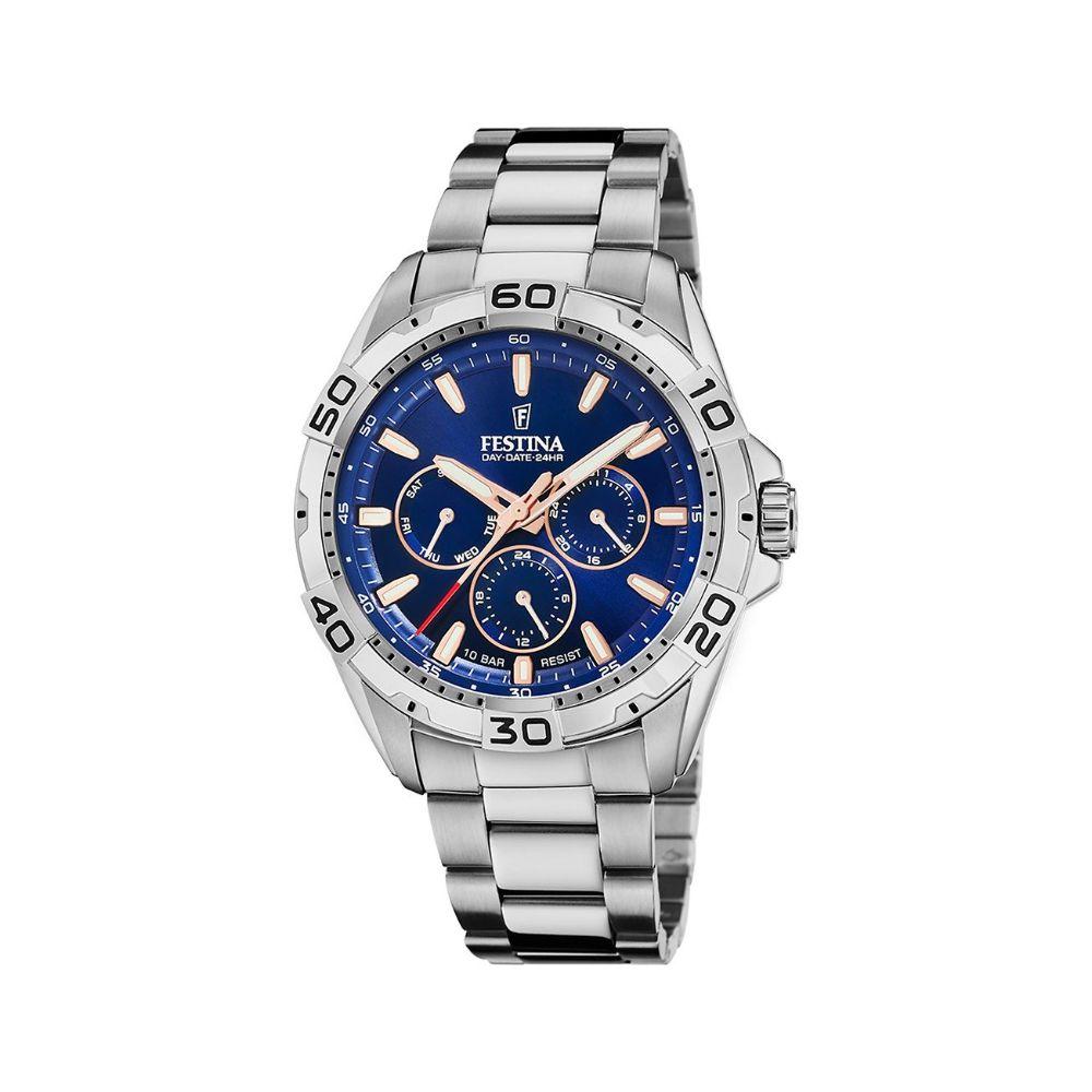 Festina Muški sat F20623/2, Srebrne boje