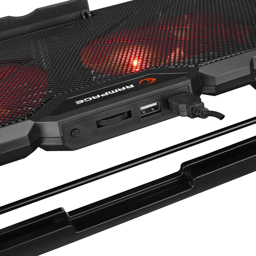 Rampage Postolje za laptop AD-RC12, Crno