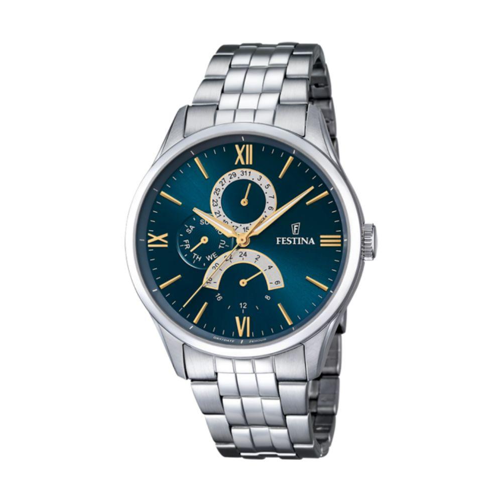 Festina Muški sat F16822-A, Srebrne boje