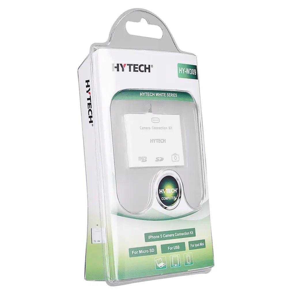 Hytech Čitač kartica HY-W309 Iphone5, 3u1, Bijeli