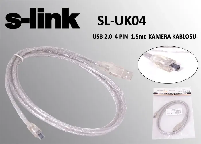 S-link Kabl SL-UK4 Usb2.0, 1.5m