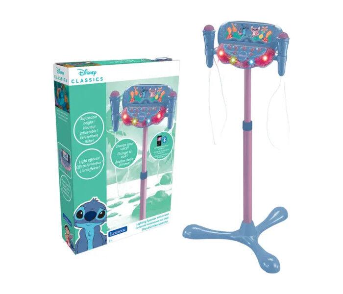 Lexibook Igračka Bluetooth zvučnik sa dva mikrofona Diseny Stitch, Plavi