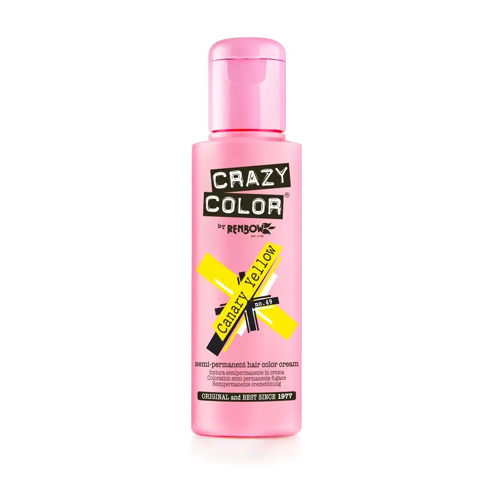 Crazy Color  Canary Yellow 100Ml
