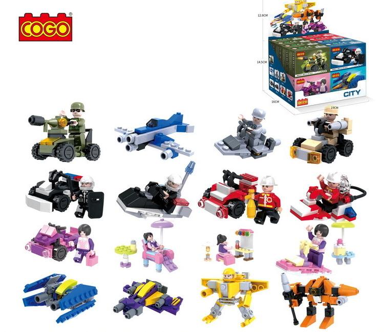 Cogo Kockice City, Vozila Mini, 35 Djelova