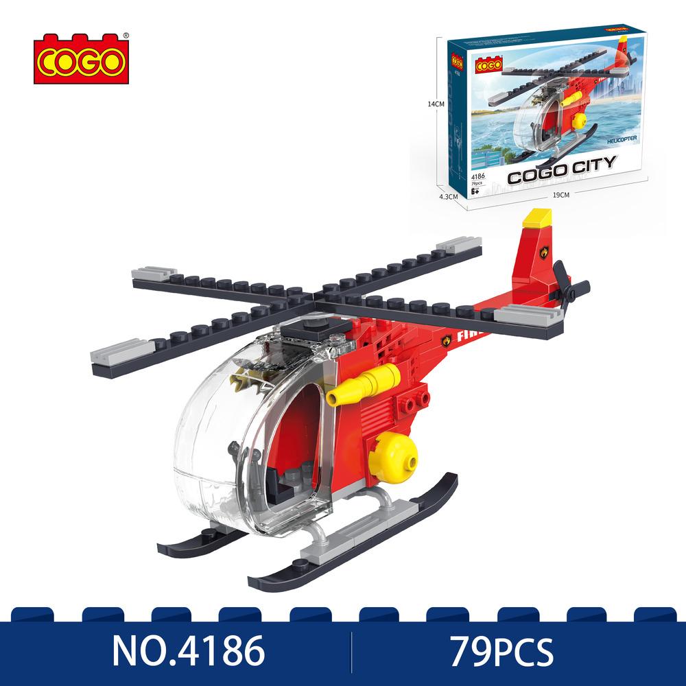 Cogo Kockice Vatrogasni Helikopter, 79 Djelova