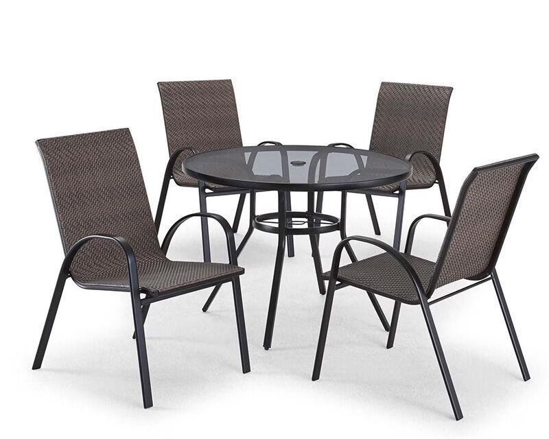 Edi Baštenski petodelni set JHA-T40, Braon