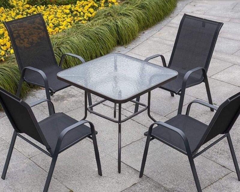 Edi Baštenski petodelni set  Edi HY-016, Siva