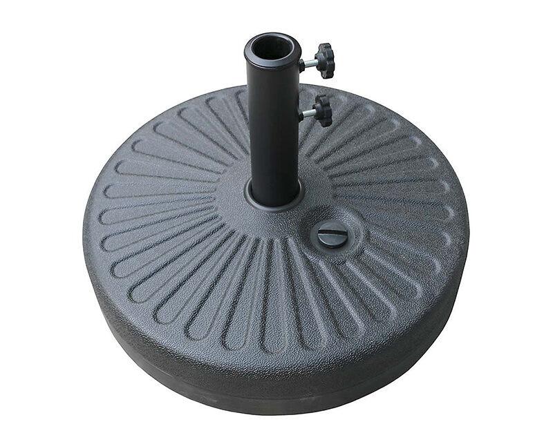 Edi Postolje za suncobran Milaan HY-050, Crno