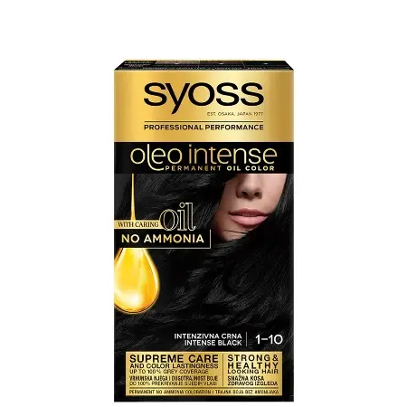 Syoss farba za kosu 1-10 Oleo Color, intenzivno tamnosmeđa