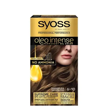 Syoss farba za kosu 6-10 Oleo Color, intenzivna tamnoplava