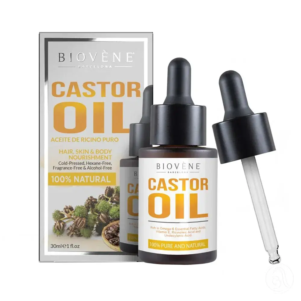 Biovene Ricinusovo ulje za negu lica, tela i kose, 30 ml