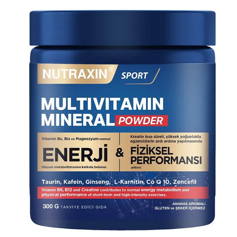 Nutraxin Multivitamin Mineral Sport u prahu, 300 g