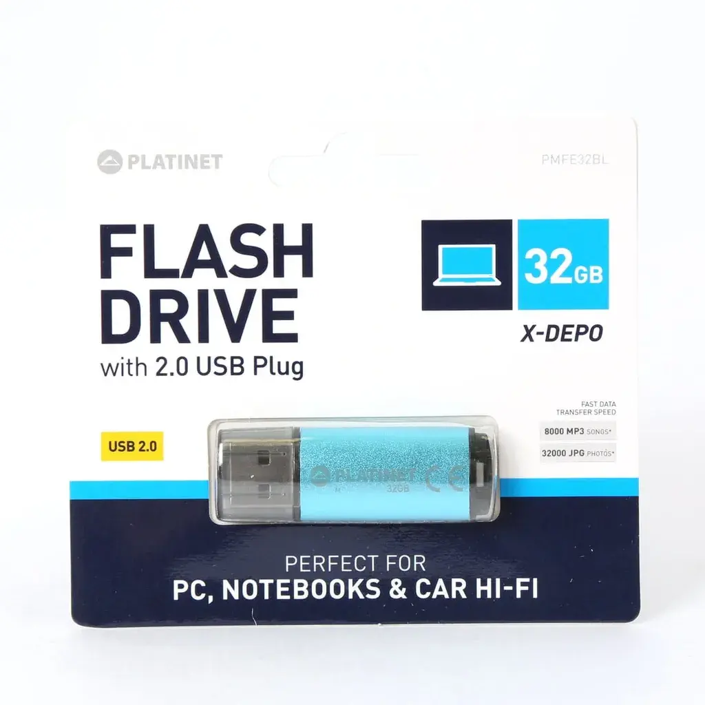 Platinet Fleš memorija PMFE32BL USB 2.0 X-Depo, 32GB