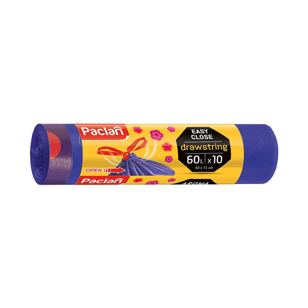 Paclan Sa Trakom Aroma Hdpe 60L 10Kom Sa Mirisom - Ljubičasta