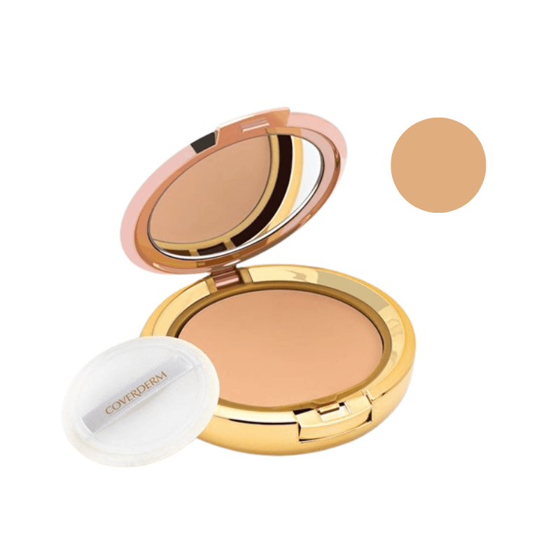 COVERDERM Compact Powder Oily Skin Puder u kamenu No.O1