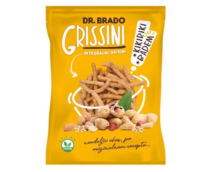 Dr.Brado Integralni grisini, kikiriki, badem, susam 70g.
