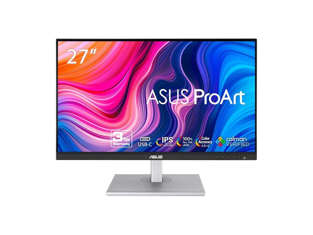 ASUS Monitor ProArt PA278CV Professional Monitor, 27 , IPS WQHD 2560 x 1440, USB-C/DP/HDMI*2/USB HUB, HAS