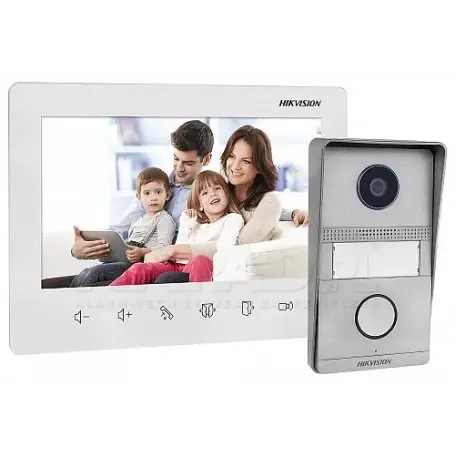 Hikvision video interfon kit DS-KIS 101-P dvožični, kamera 2Mpix,7" monitor