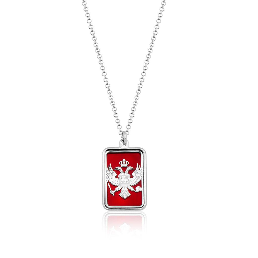 Dameo Ogrlica Coat of Arms of Montenegro - srebro 925