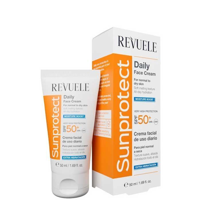 Revuele Sunprotect Daily Face Cream - Moisture Boost Spf 50+ 50 Ml