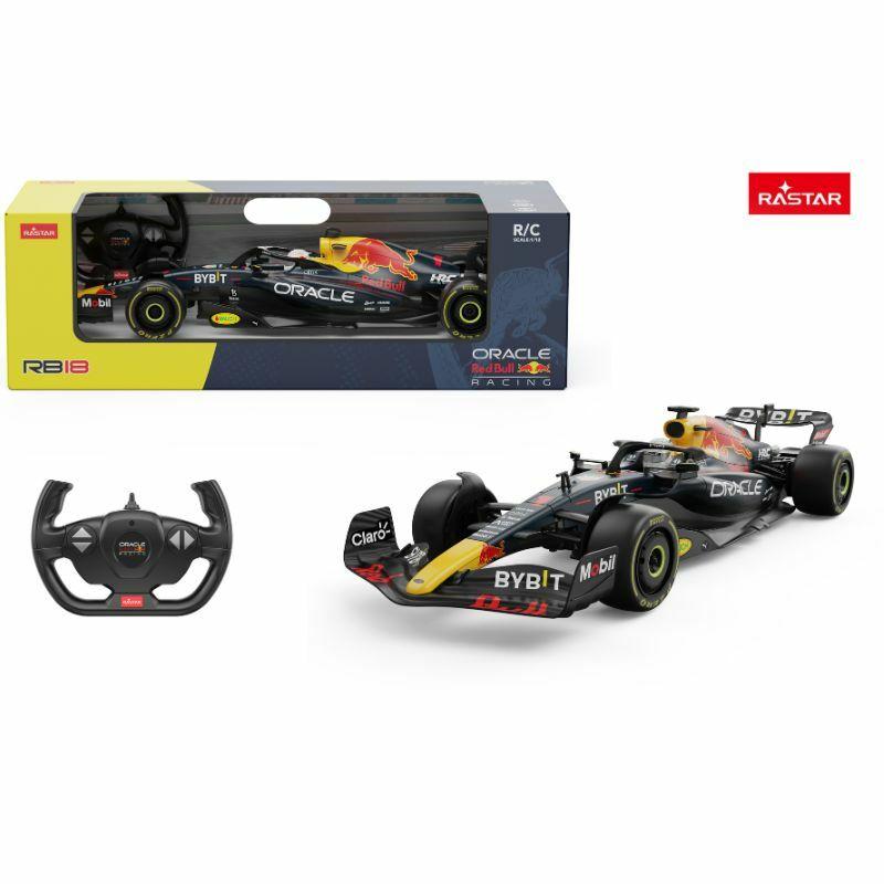 Rastar automobil na daljinsko upravljanje Oracle Red Bull racing RB18 R/C, 1:12, crni