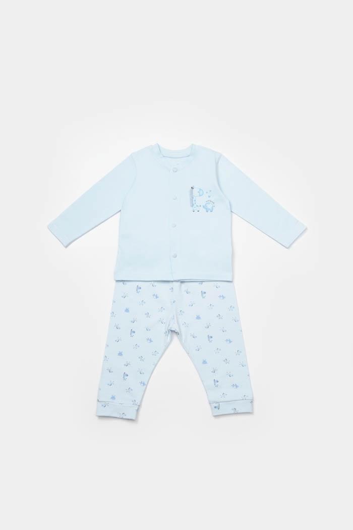 BiOrganic Pidžama set BiOrganic, plava, 80cm