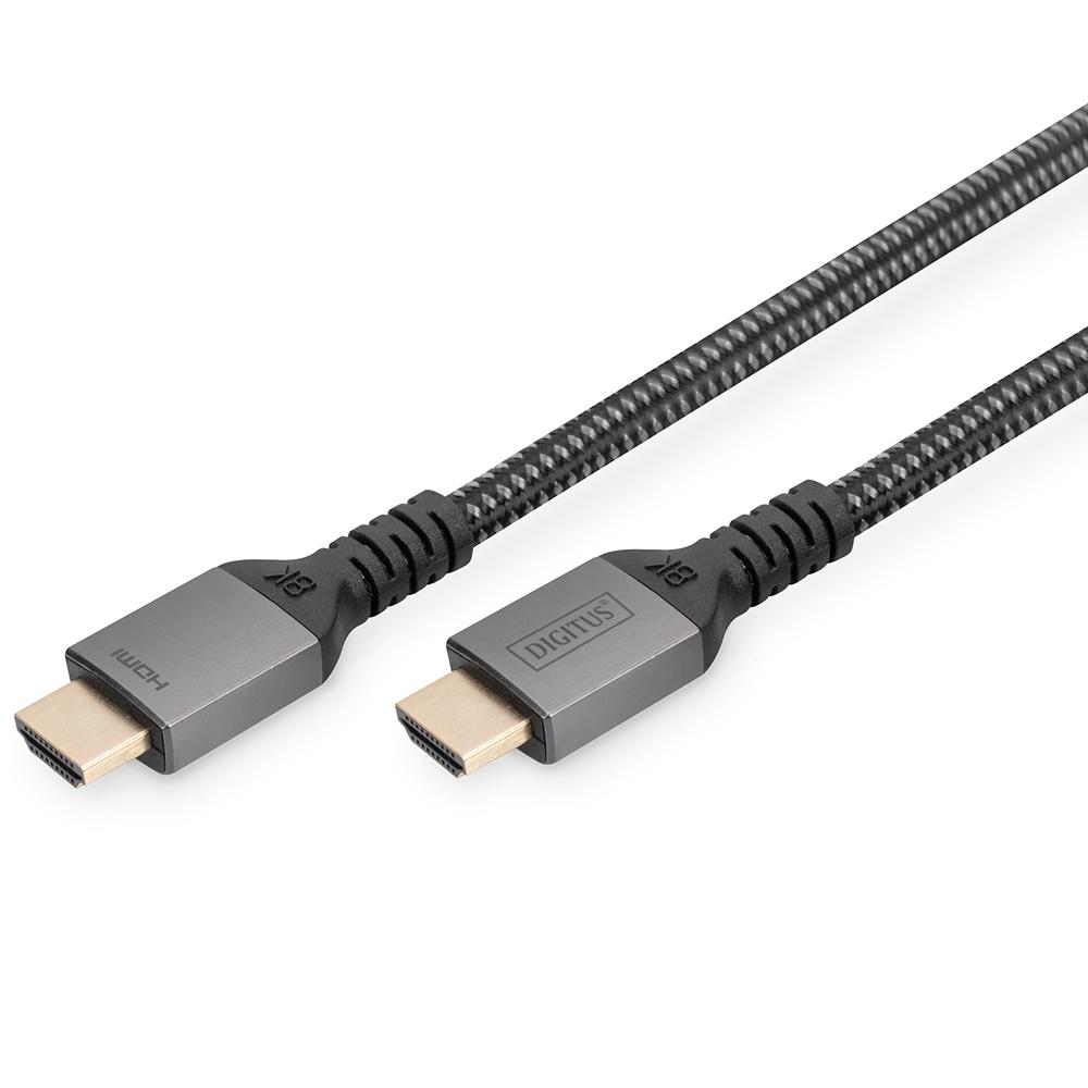 Digitus kabel HDMI na HDMI 2.1 8K, 2m, crni