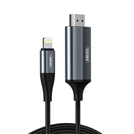 Remax Kabl RC-C017i Lightning na HDMI, Crni