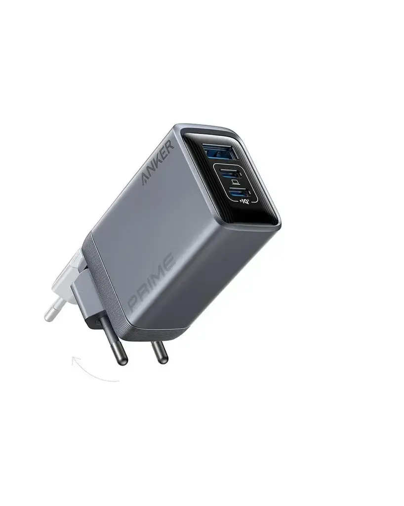 Anker adapter Prime punjač, ​​100W, 3 porta, GaNPrim, srebrni
