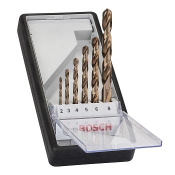 Bosch 6-dijelni set burgija za metal Robust Line HSS-Co 2607019924, 2; 3; 4; 5; 6; 8 mm