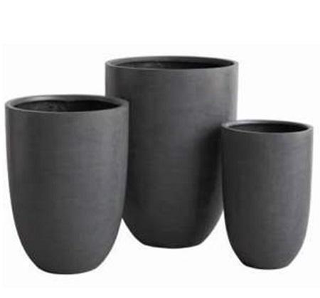 Chi-Na Arts Saksija Fiberglas L73Xw73Xh91Cm Matte Cappucino