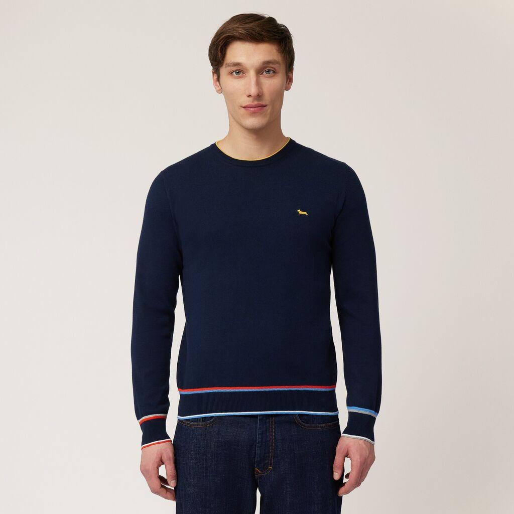 Harmont&Blaine Muški Džemper  SS25MHRN772030763801, Teget