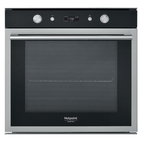 Hotpoint Ugradna rerna Ariston FI6 864 SH IX HA, Srebrno-Crna