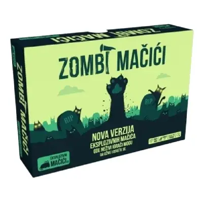 Coolplay društvena igra Eksplozivne mačiće: Zombi mačići