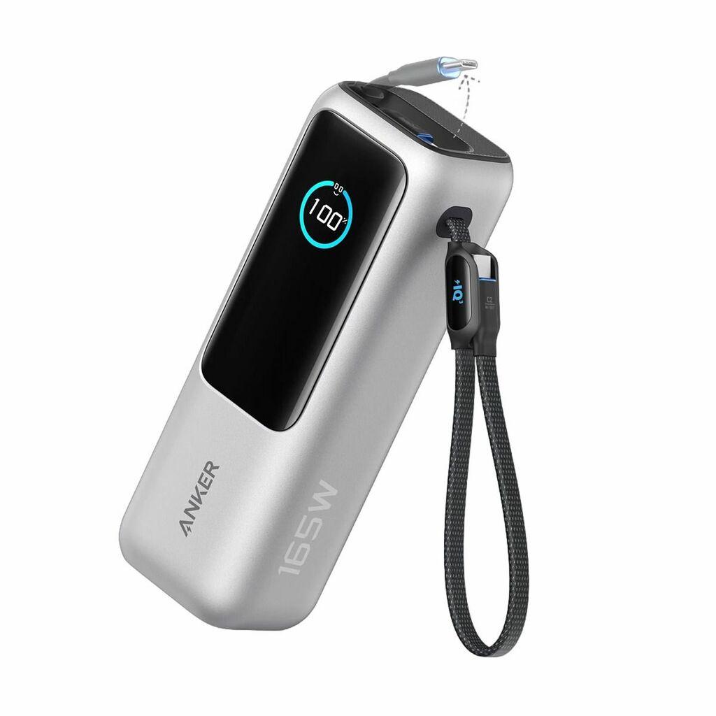 Anker prenosivi punjač 25000 mAh, USB-C, 165 W, sivi