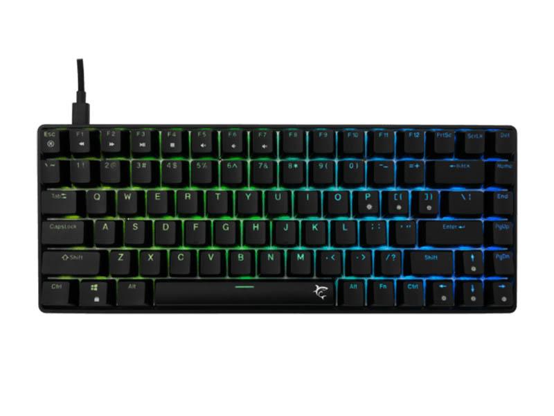 WHITE SHARK Hamachi gejmerska mehanička RGB tastatura crna