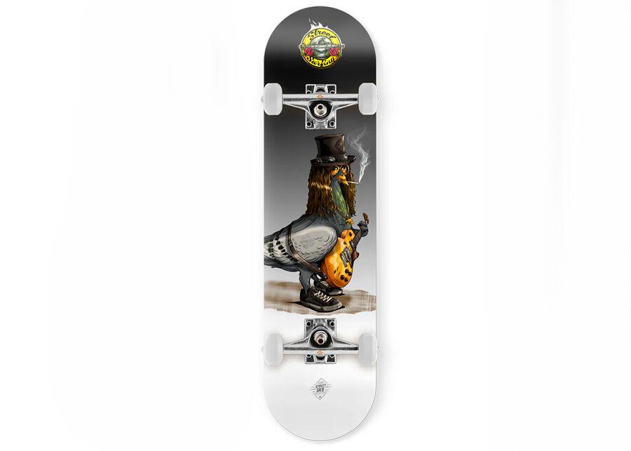 Skateboard Street Surfing 31" Street And Roses