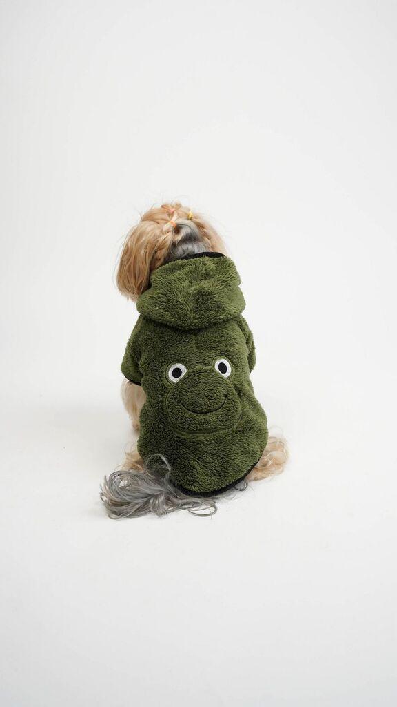 Odijelo za pse Paws & Whiskers, jakna Froggy Welsoft, zelena