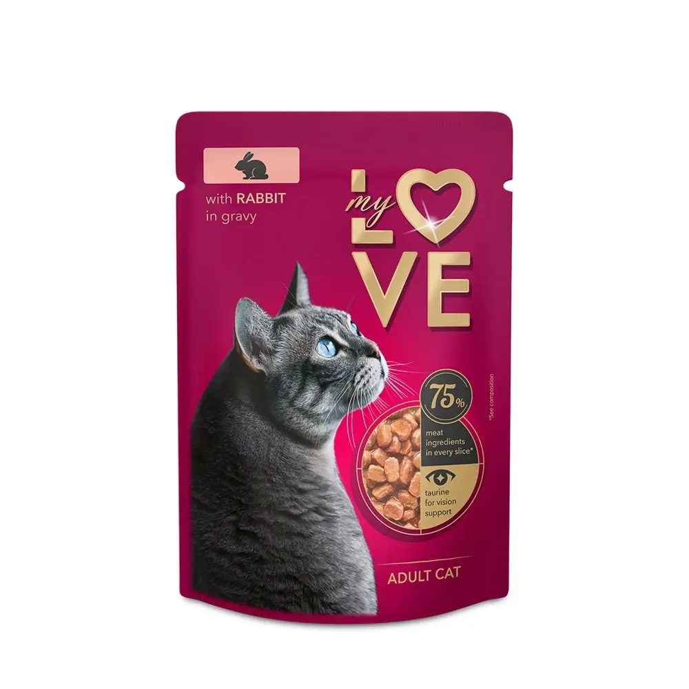 My Love  Hrana Za Mačke  85G Zečetina U Sosu