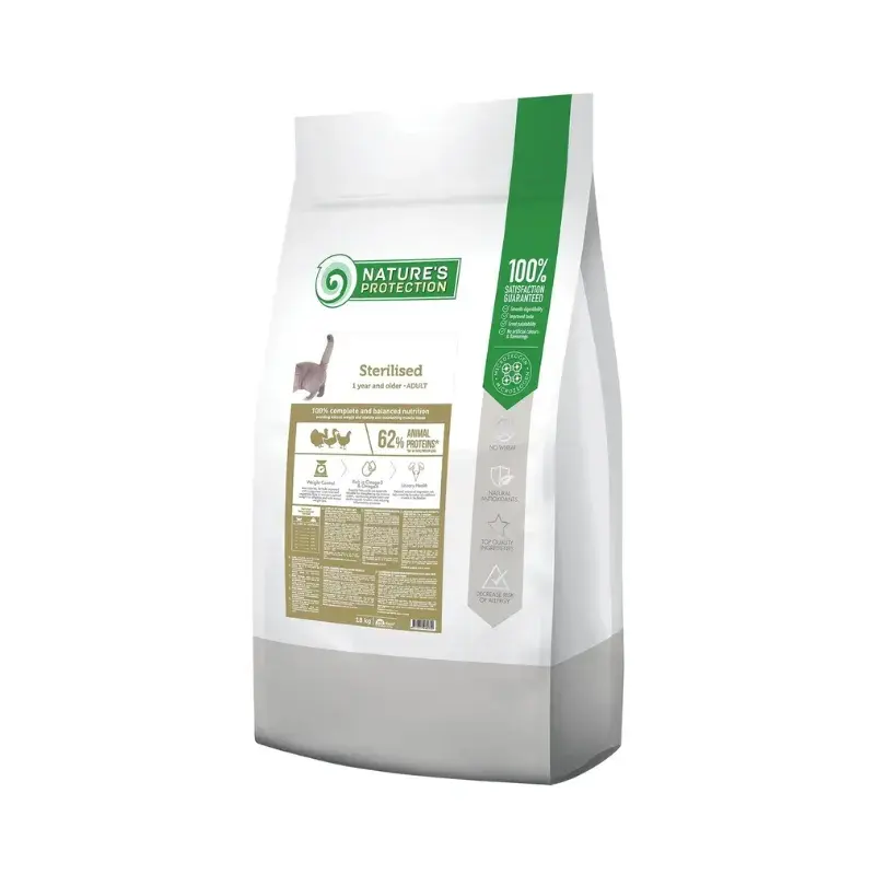 Nature'S Protection Suva Hrana Za Sterilisane Mačke 18Kg
