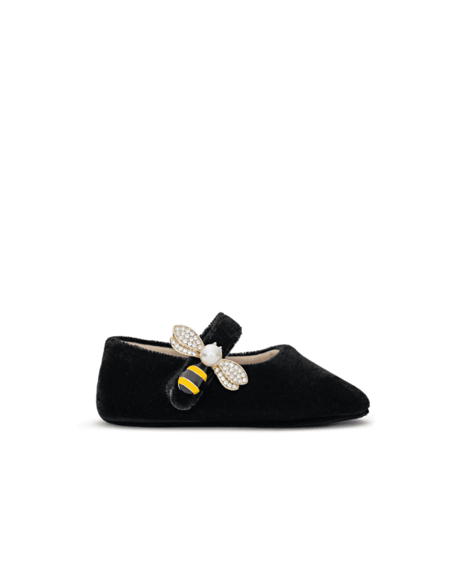 Guilhermina Cipele za djevojčice SS26BOGUBABY01005PRETO, Crne
