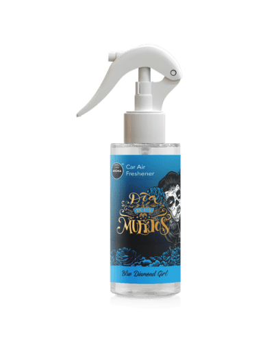Aroma Car Dia De Los Muertos Spray Blue Diamond Girl 150Ml