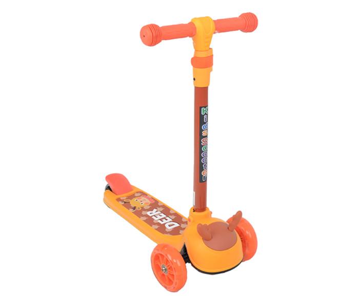 Kids Scooter Trotinet hd-s806 sa svjetlima. Žuta