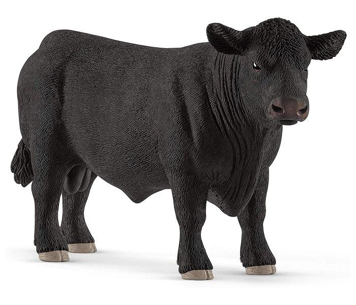 Schleich Igračka Angus bik, Crni