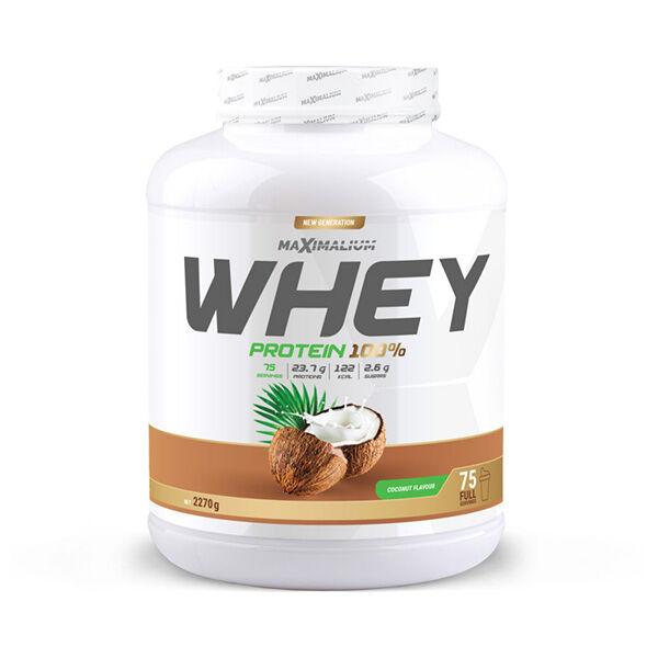 Maximalium Surutkin protein Whey, 100%, Kokos, 2270 g