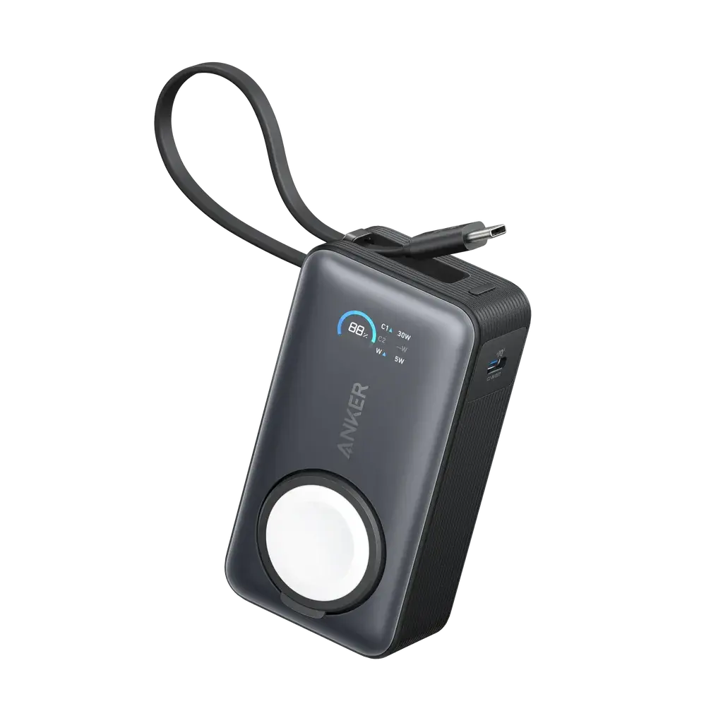 Anker Power bank MagGo, 10K, 35W, Crni