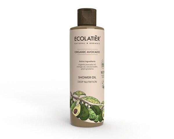 Ecolatier Shower Oil Deep Nutrition Organic Avocado, 250 Ml