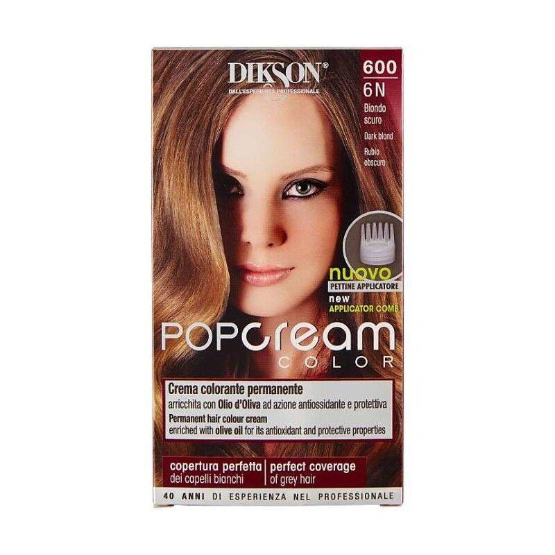 Dikson Pop Cream Color 600 - 6N Dark Blonde