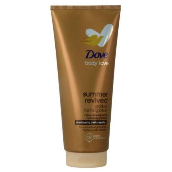Dove Summer Tanning Lotion Medium To Dark 200Ml