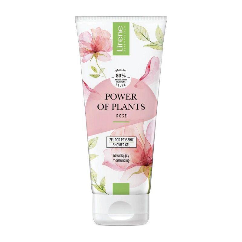Lirene Power Of Plants Rose Moisturizing Shower Gel 200Ml